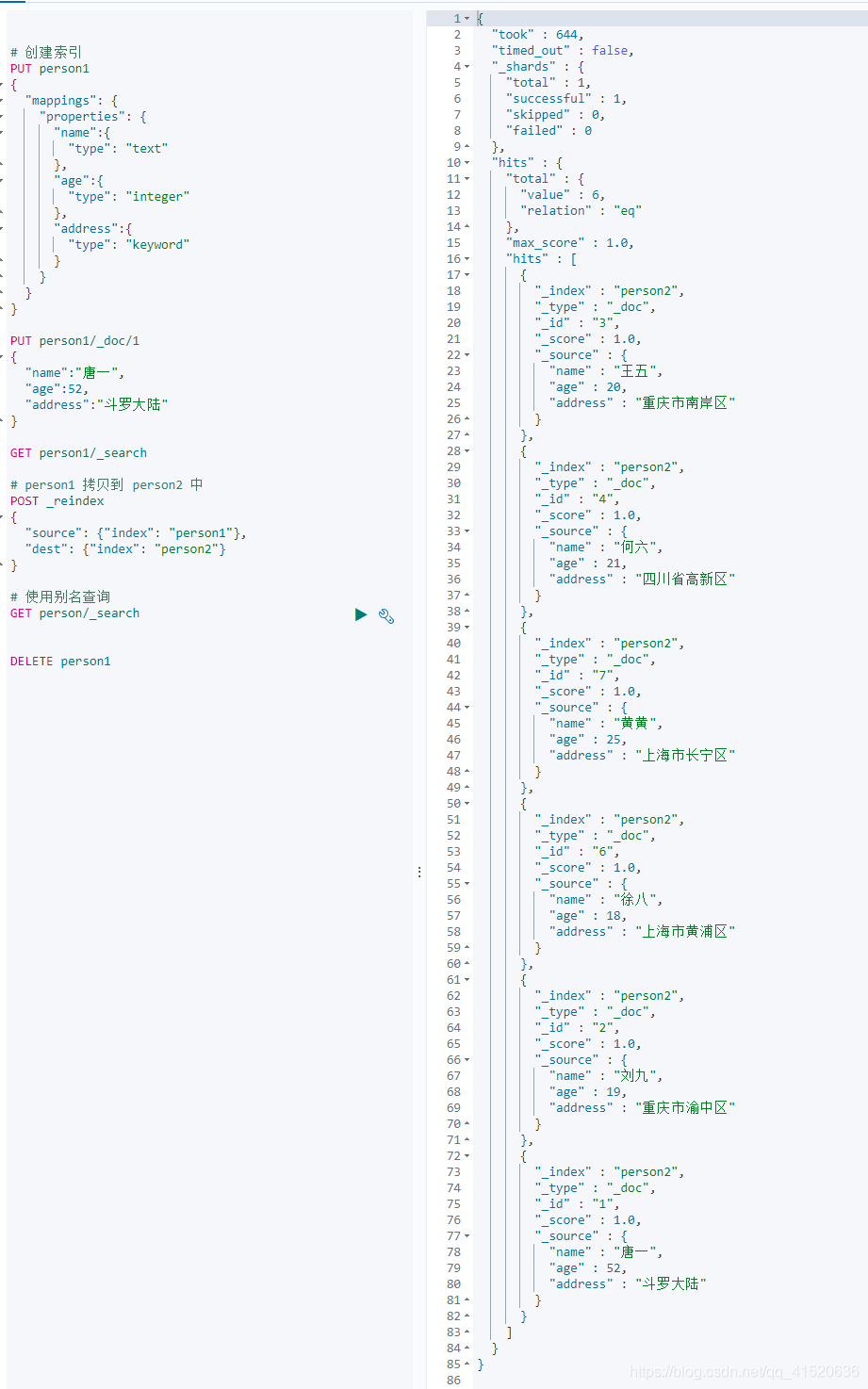 ElasticSearch Kibana 高级操作