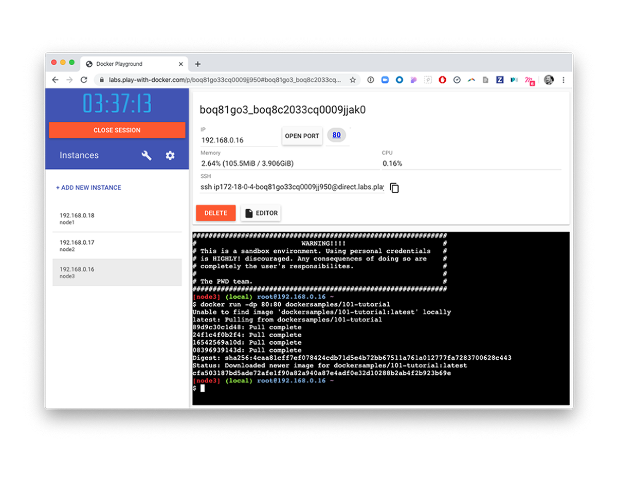 Play with docker | Docker application deployment tutorial (1 ...