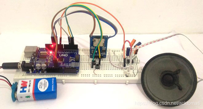 使用LM386的简单Arduino音频播放器和放大器_arduino lm386-CSDN博客