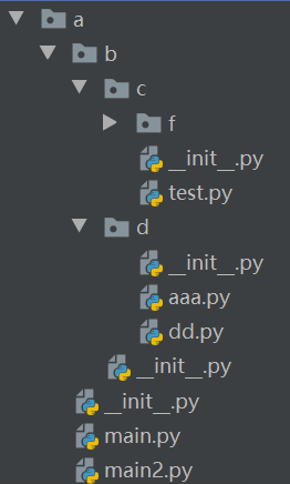 python中包的导入
