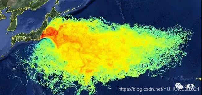 德国研究机构模拟核废水在海中扩散后的效果