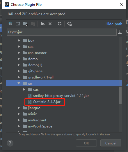 使用Statistic统计代码行数