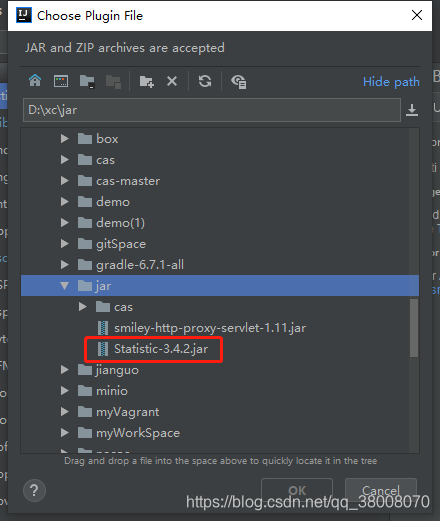 使用Statistic统计代码行数