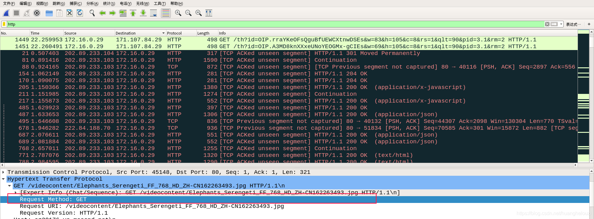 CTF flow analysis - Wireshark Basic Usage - Programmer Sought