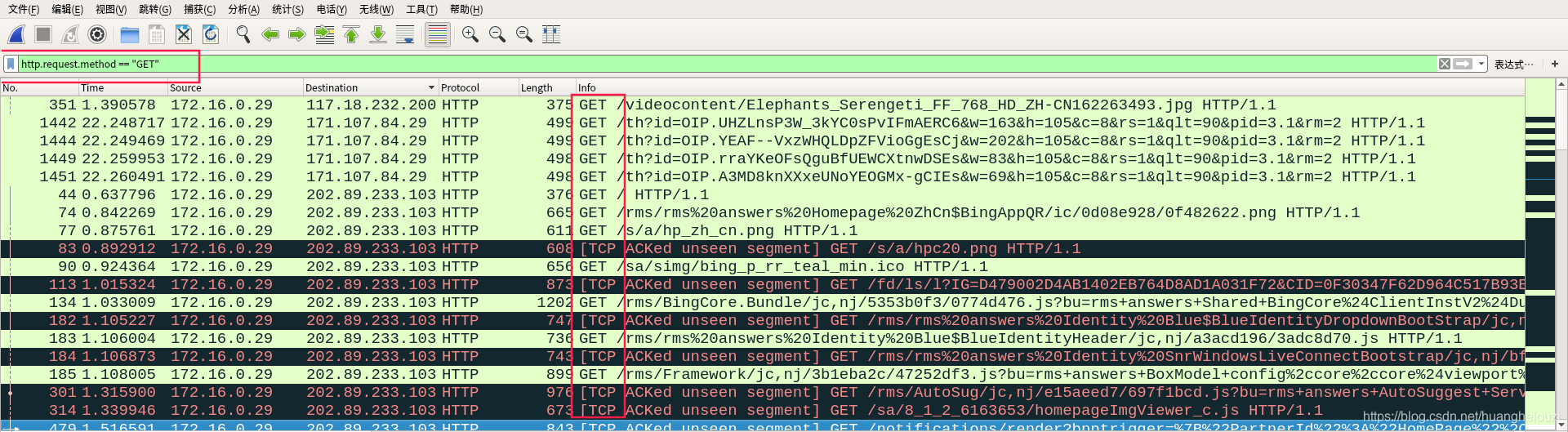 CTF flow analysis - Wireshark Basic Usage - Programmer Sought