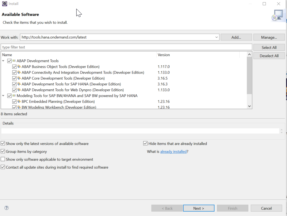 安装基于eclipse的BW modeling tools 和 ABAP Development Tool_eclipse 安装bwmtCSDN博客