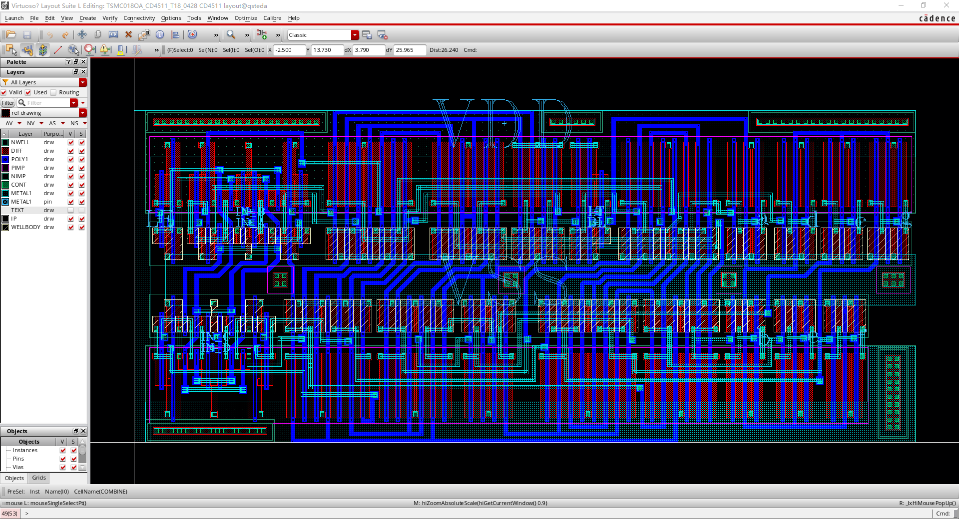 第二个版图项目：CD4511_cd4511内部结构图-CSDN博客