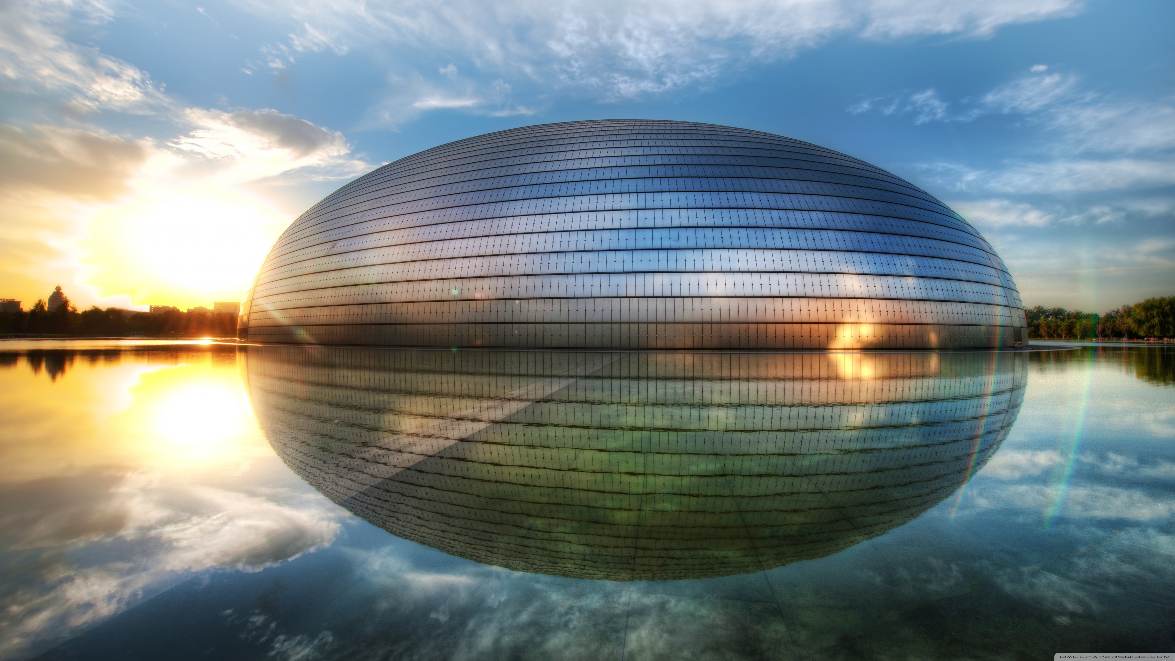 闻名世界的建筑艾孜尔江壁纸