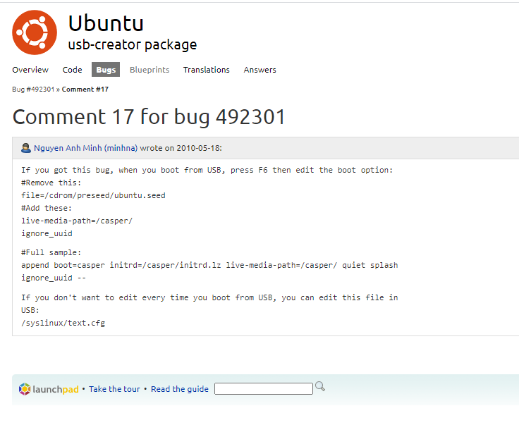 Ubuntu系统安装 修复USB启动盘 “can’t open /dev/sr0 No medium found” 问题CSDN博客
