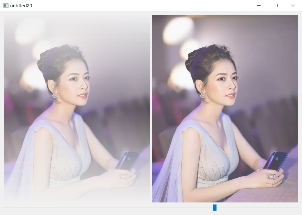 Qt图形特效：QGraphicsOpacityEffect