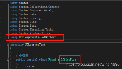 小白教程:DotNetBar在Winform中的使用_c# donnet bar 使用说明-CSDN博客