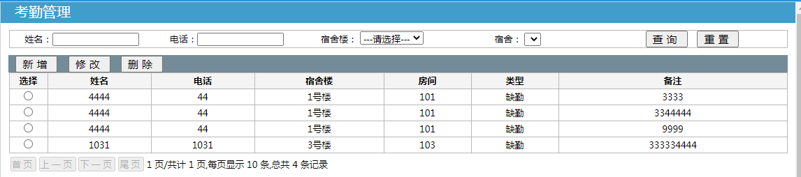 java学生宿舍管理系统，来了就点个赞再走呗，即将毕业的兄弟有福了