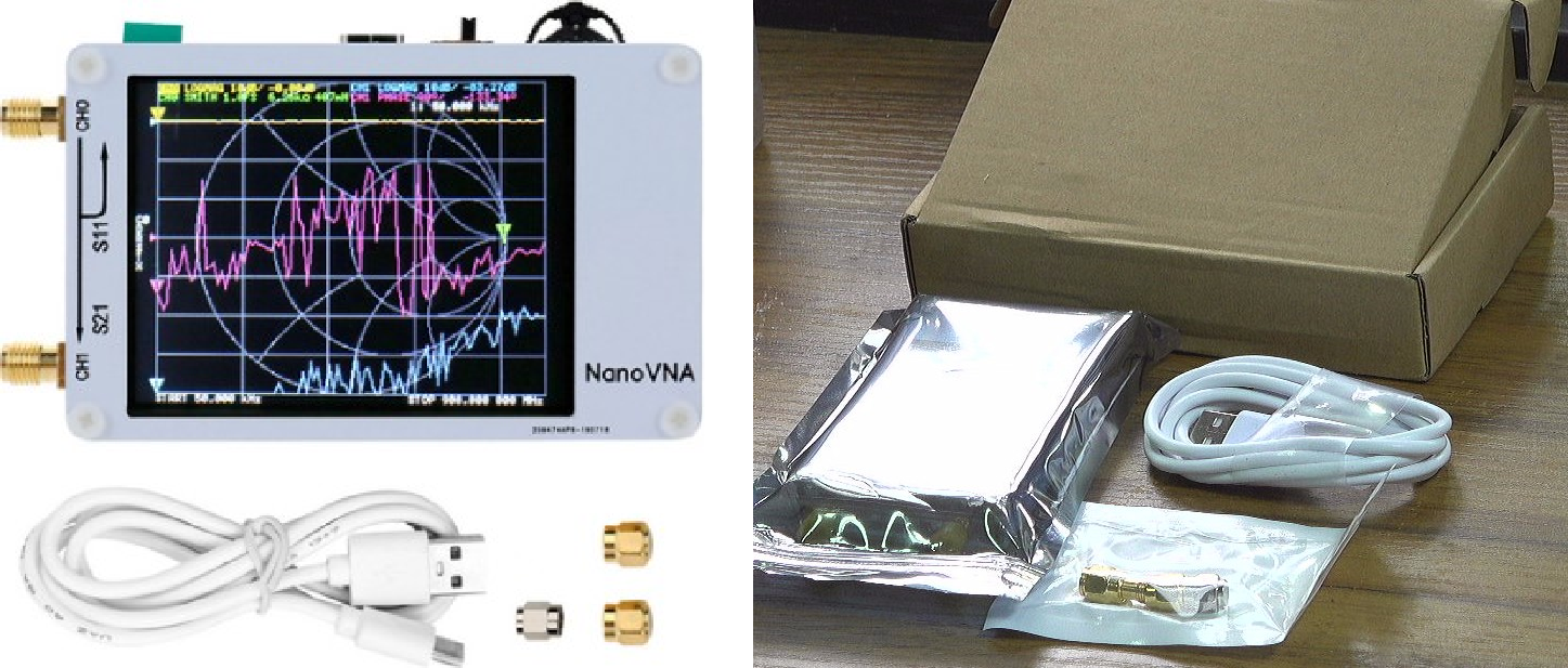 ▲ nanoVNA矢量网络分析仪