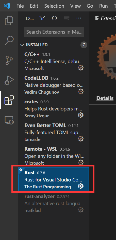 Как запустить rust ubuntu