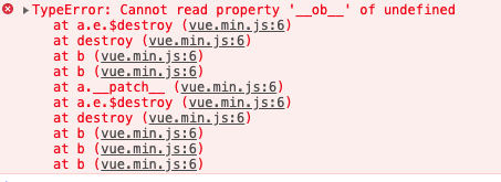 Cannot read property '__ob__' of undefined