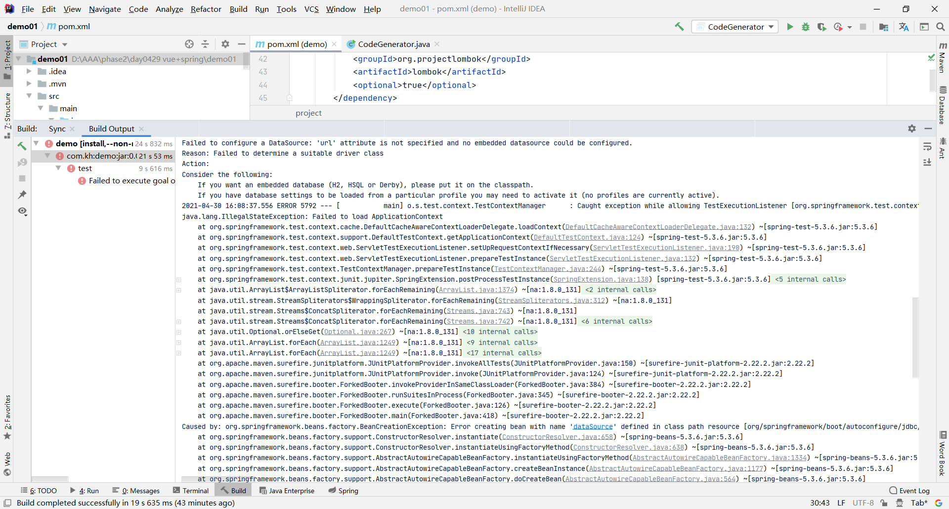 Failed To Execute Goal Org apache maven plugins maven surefire plugin 2