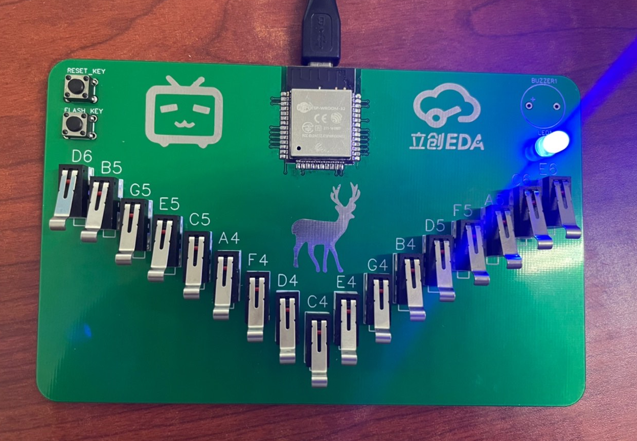 【MIDI_Boy】使用ESP32做一个炫酷的【卡林巴】【电子琴】, 可通过蓝牙MIDI连接手机库乐队