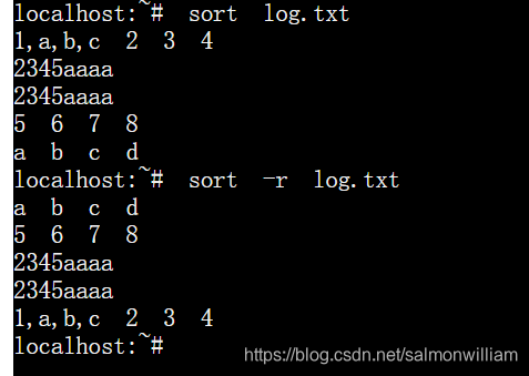 linux sort 命令详解_sort -u参数-CSDN博客