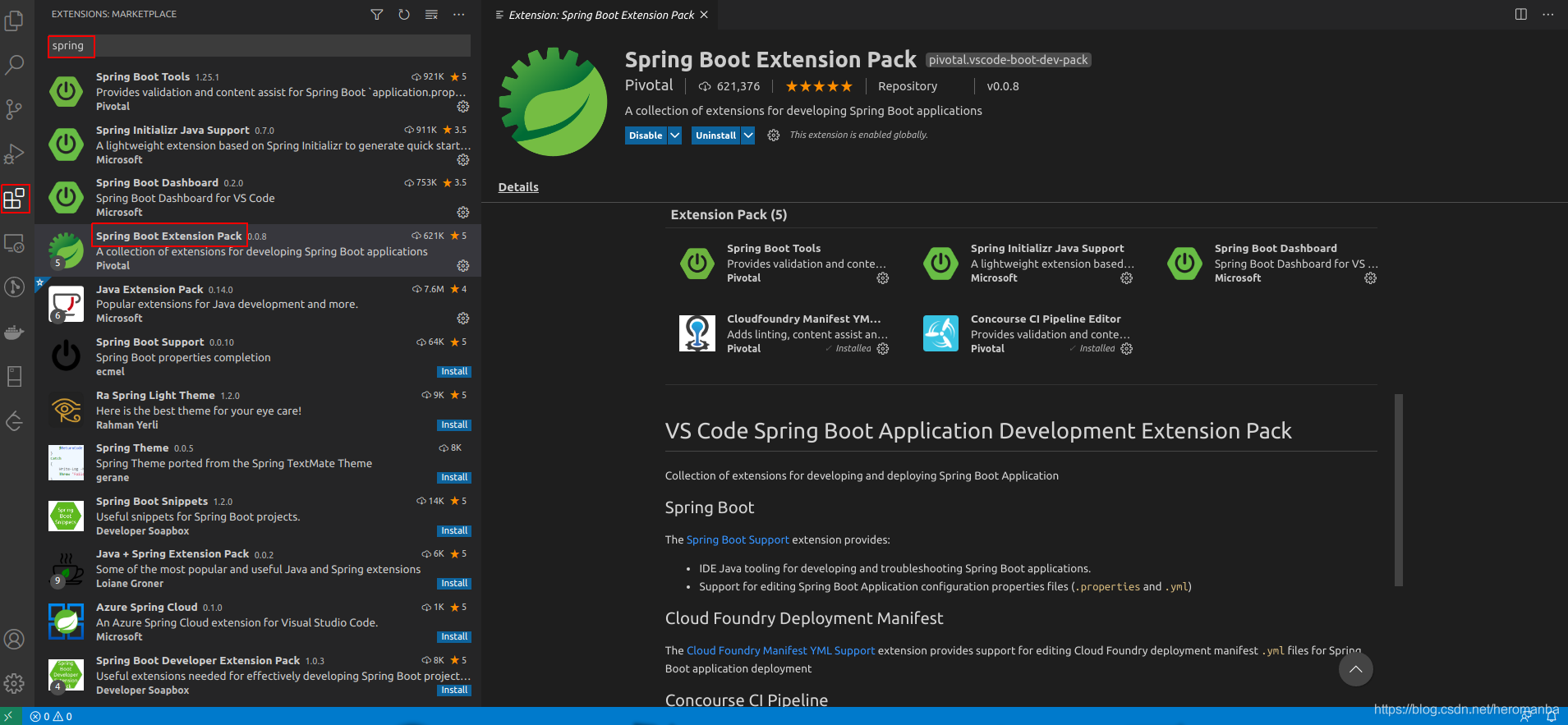 Vscode + Java + Spring Boot开发环境配置_vscode java springboot-CSDN博客