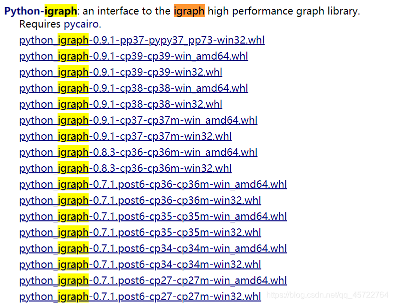 Windows中安装igraph(最新)_windows中使用igraph-CSDN博客