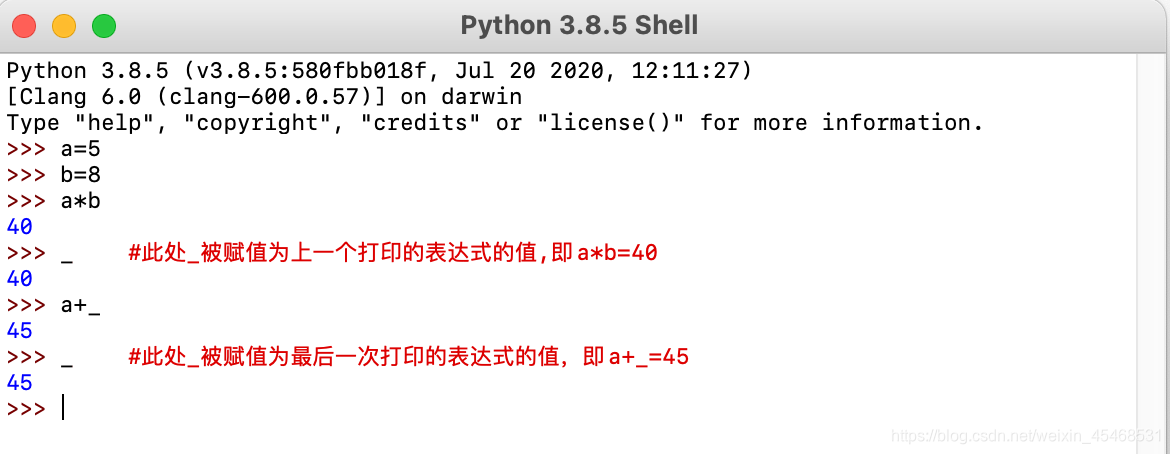 Python 交互模式中 下划线的含义 不秃头的w的博客 Csdn博客 在python的解释器中 即交互环境下 符号下划线 的作用 前二次 计算的结果 前 Python 交互模式中 下划线的含义 不秃头的w的博客 Csdn博客 在python的解释器中 即交互环境下 符号下划线 的作用 前二次 计算的结果 前