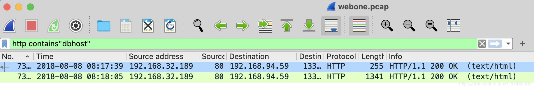 2021-05-03Wireshark流量包分析