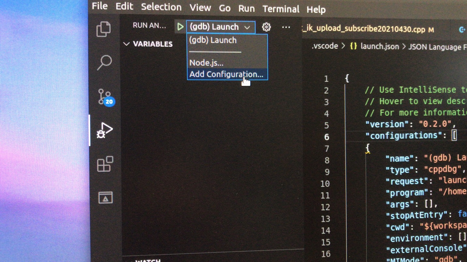 Ubuntu18 04 vscode ros gdb c python ubuntu roslaunch 