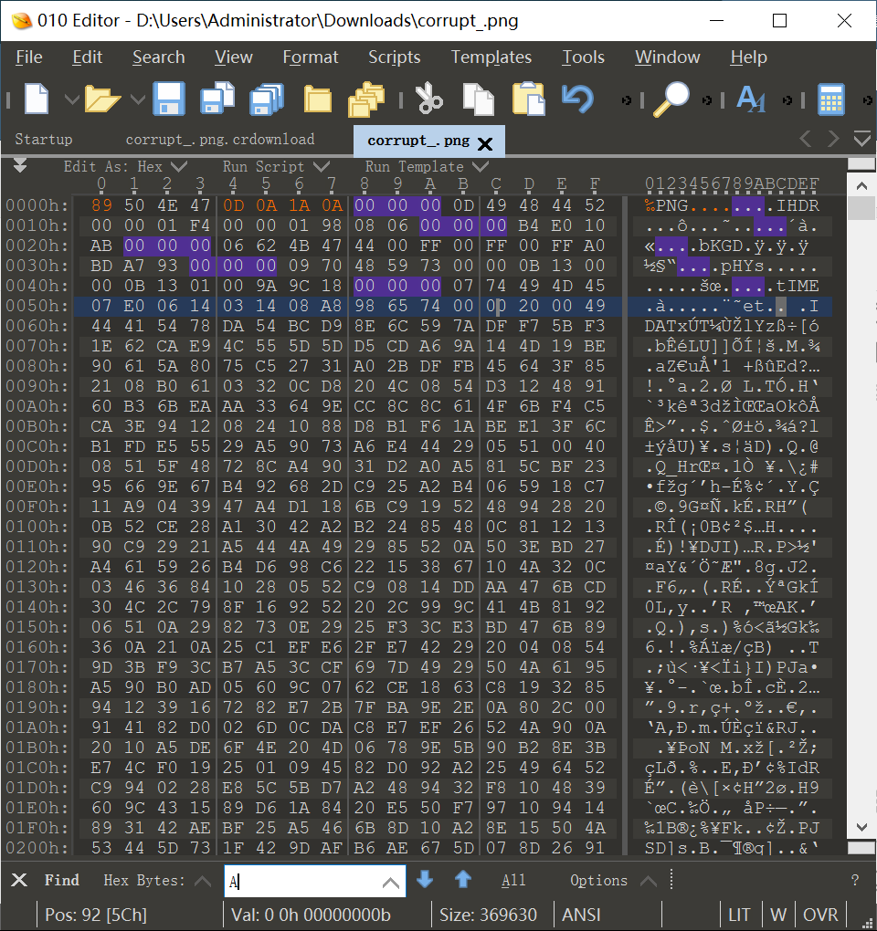 修改图片头文件保存即可