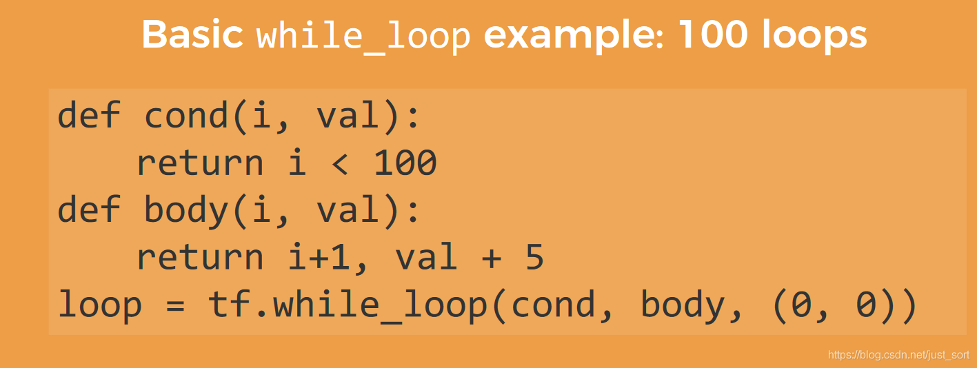 使用tf.while_loop在静态图中实现循环控制流