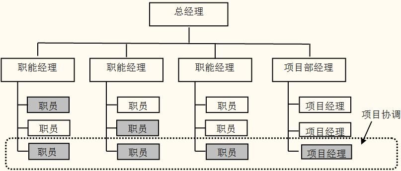 项目的组织结构