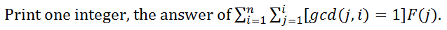 莫比乌斯反演/容斥 +2020ICPC 江西省大学生程序设计竞赛 	A Simple Math Problem