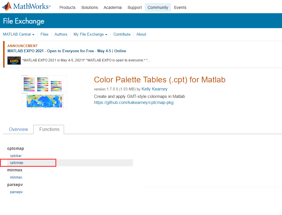 MATLAB调用.cpt文件的调色板_matlab colorpalette-CSDN博客