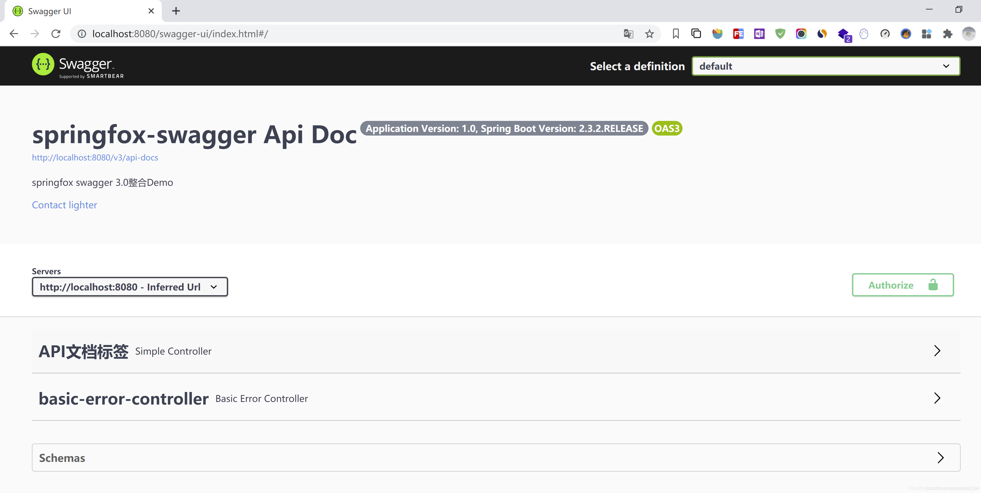 Spring Boot:整合Swagger3.0_swagger3demo-CSDN博客