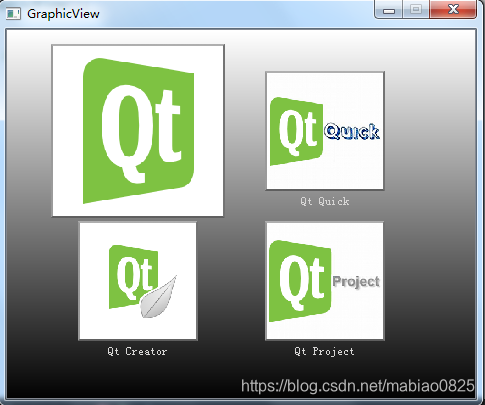 Qt 之QGraphicsView类、QGraphicsScene类、QGraphicsItem类、QDataWidgetMapper类的用法 ...