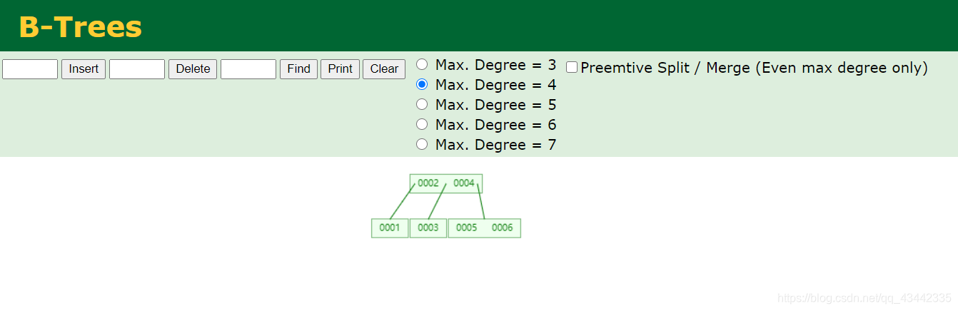 1-6 B-Tree