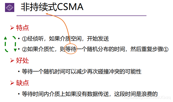 持续式（1-持续式）CSMA