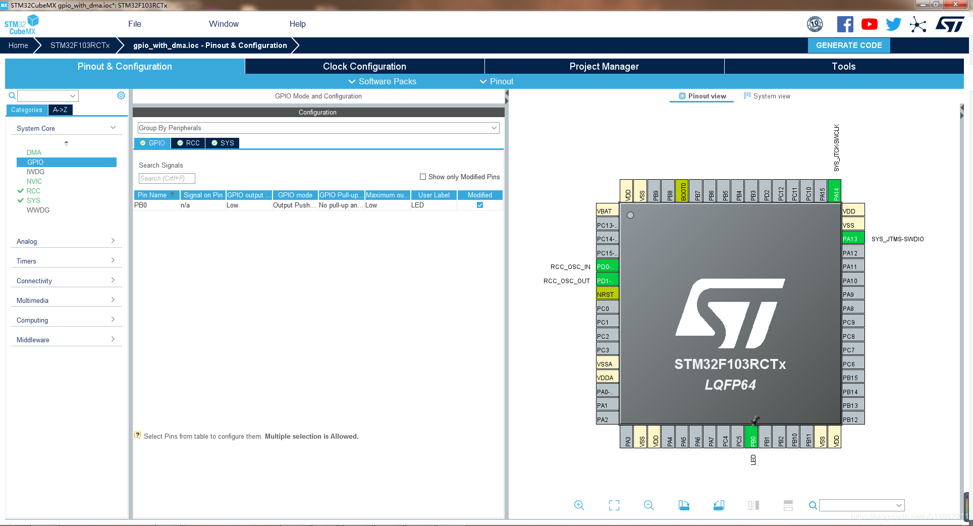 羽墨志 | STM32 GPIO 配置