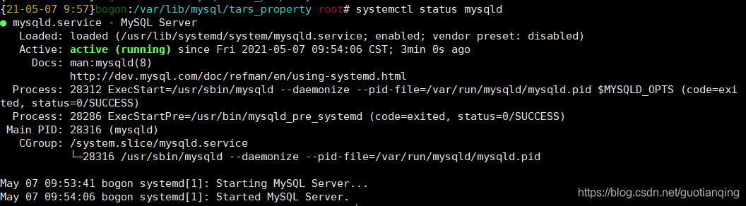 Mysql历险记: Job for mysqld.service failed because the control process exited with error code