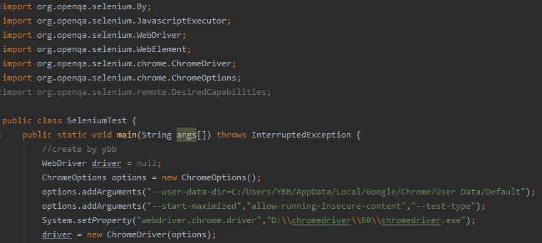 selenium学习（十）---selenium+java的addArguments常用参数表