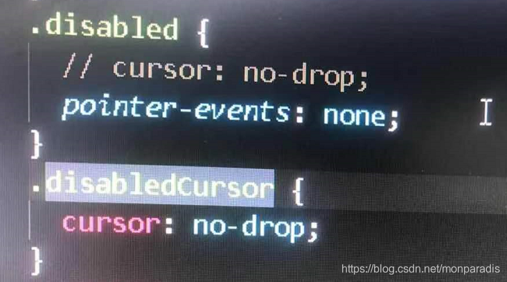 鼠标禁用样式和鼠标禁用事件的冲突(cursor: not-allowed和 pointer-events: none)_cursor: not ...