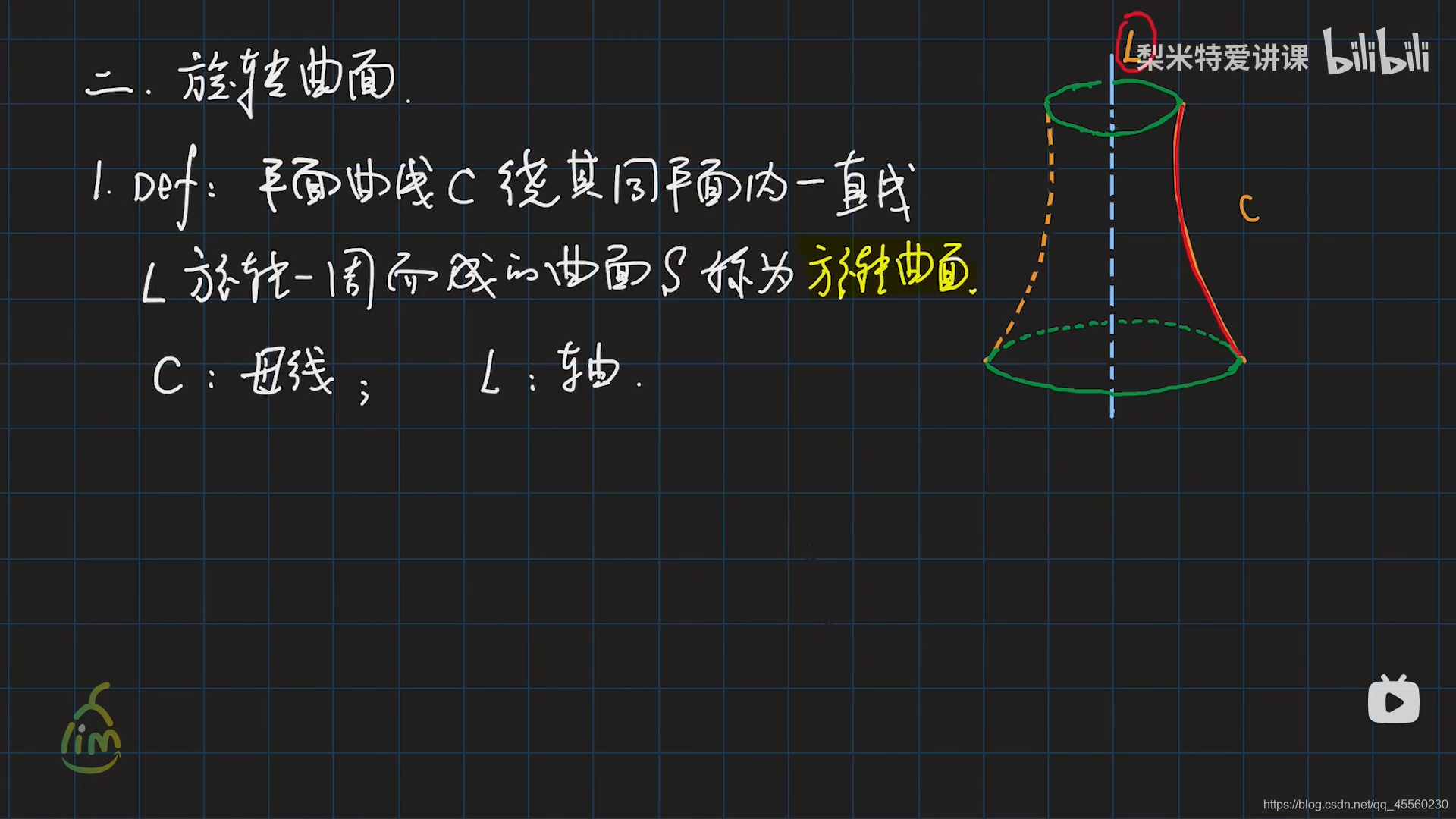 高等数学——柱面与旋转曲面_柱面和旋转曲面的关系-CSDN博客