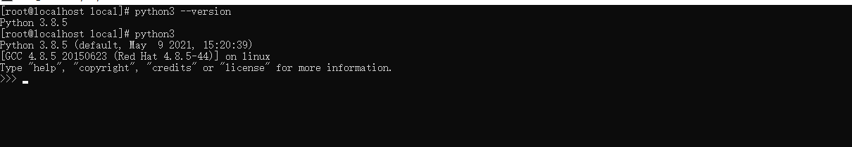 Linux centos7安装python3.8.5_python 3.8.5 linux 安装包-CSDN博客