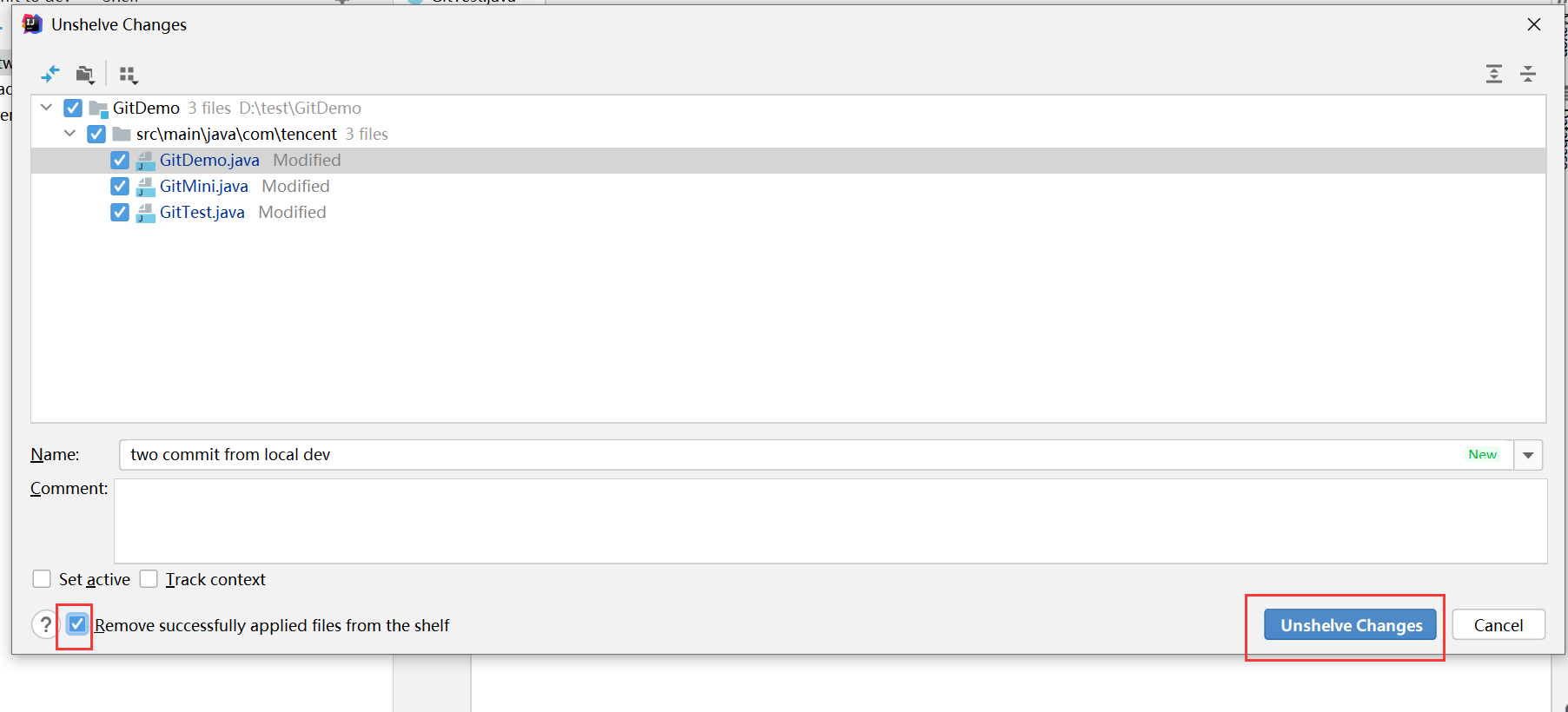 idea中好用的git shelve changes和stash changesCSDN博客