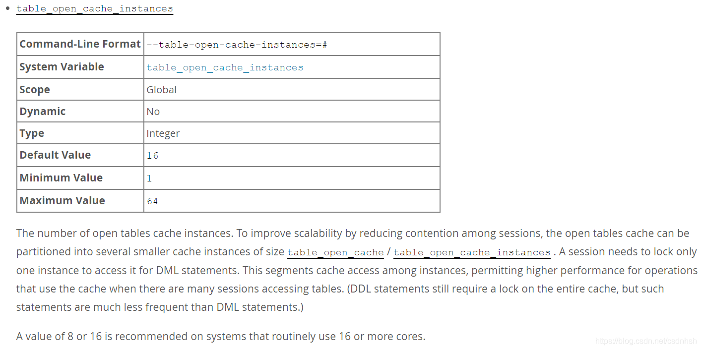 table_definition_cache和table_open_cache以及table_open_cache_instances ...