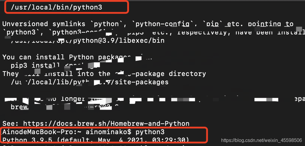 mac 安装 python3 最简单的方式