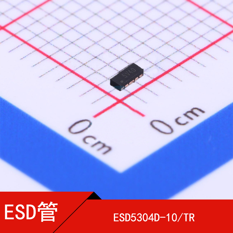 ESD5304D-10/TRDFN2510-10LWILLSEMI韦尔4线路单向超低电容瞬态电压抑制器ESD5304D-MSDFN2510MSKSEMITPESD5304D-10TECHPUBLI