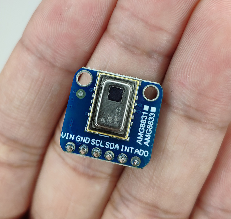 ESP32/ESP8266系列之AMG8833热成像