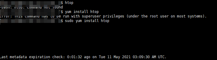 rhel htop