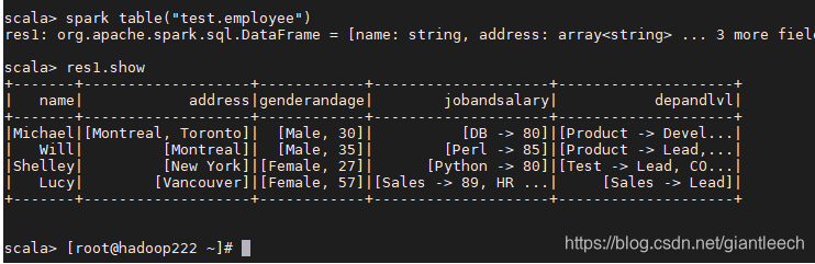 Spark连接mysql、hive