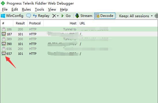 Fiddler使用教程(三):抓取websocket请求_fiddler websocket-CSDN博客